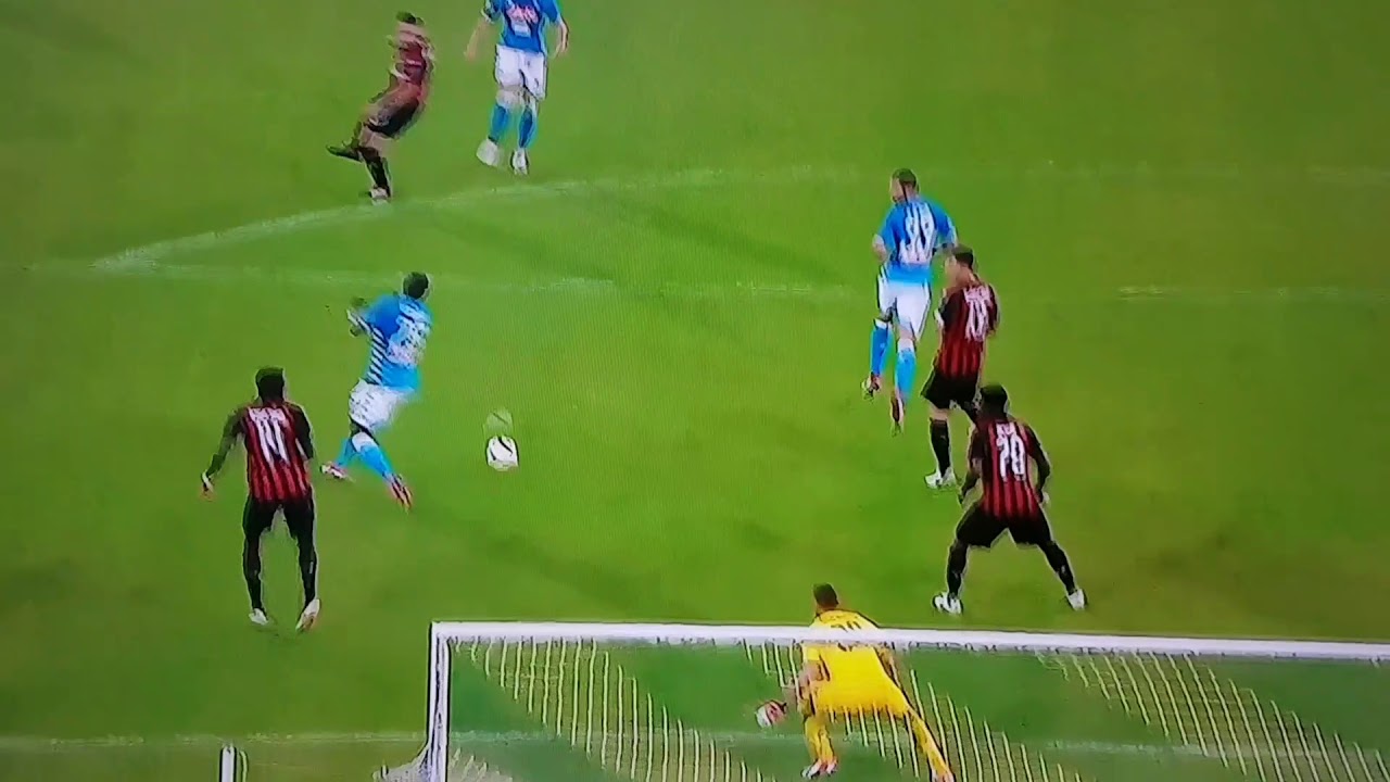 IL PAZZESCO GOAL AL VOLO DI ZIELINSKI CONTRO IL MILAN! (2-2)