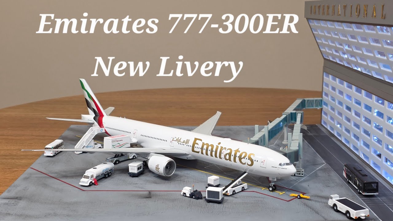 Gemini 200 Emirates 777-300ER NEW Livery Unboxing/Reveiw