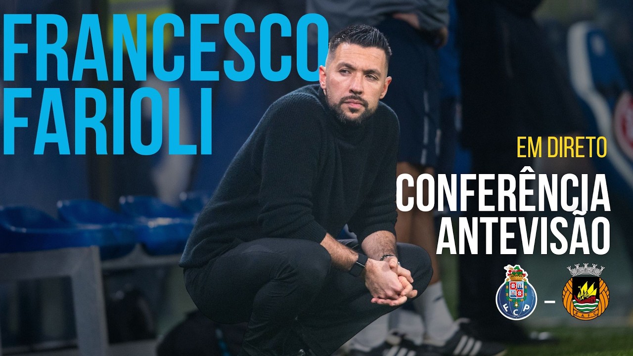 🔴 EM DIRETO | CONFERÊNCIA ANTEVISÃO | FC Porto - Rio Ave | IMAGEM SIC