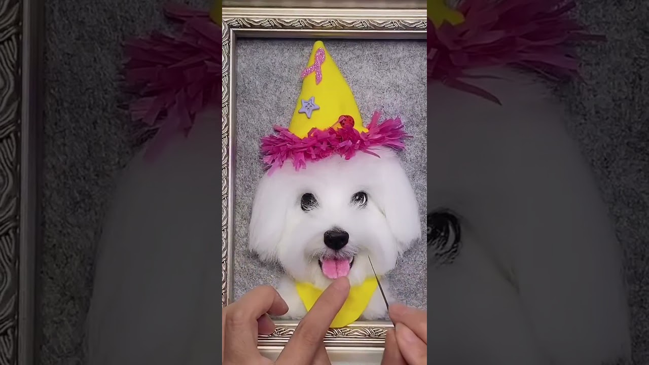 The Perfect Gift: Custom Needle Felted Portraits for Pet Lovers