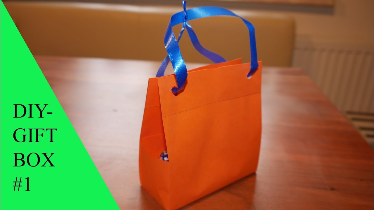 How to make a Paper Gift Box #1