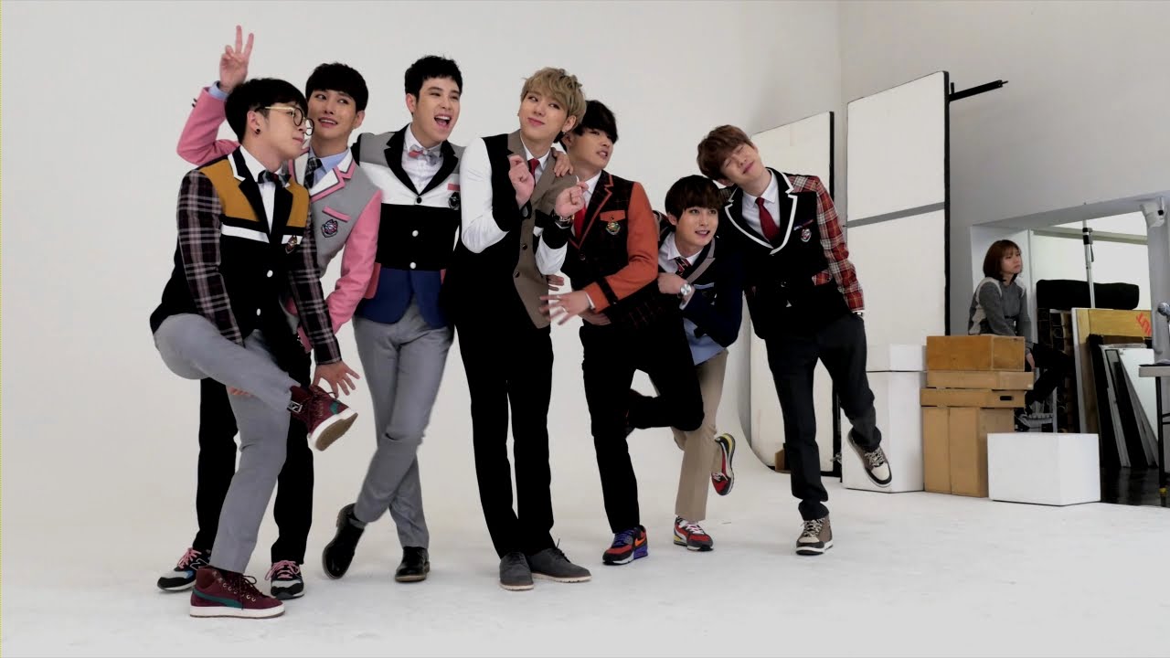 스쿨룩스 2015 동복 메이킹 영상 with 블락비