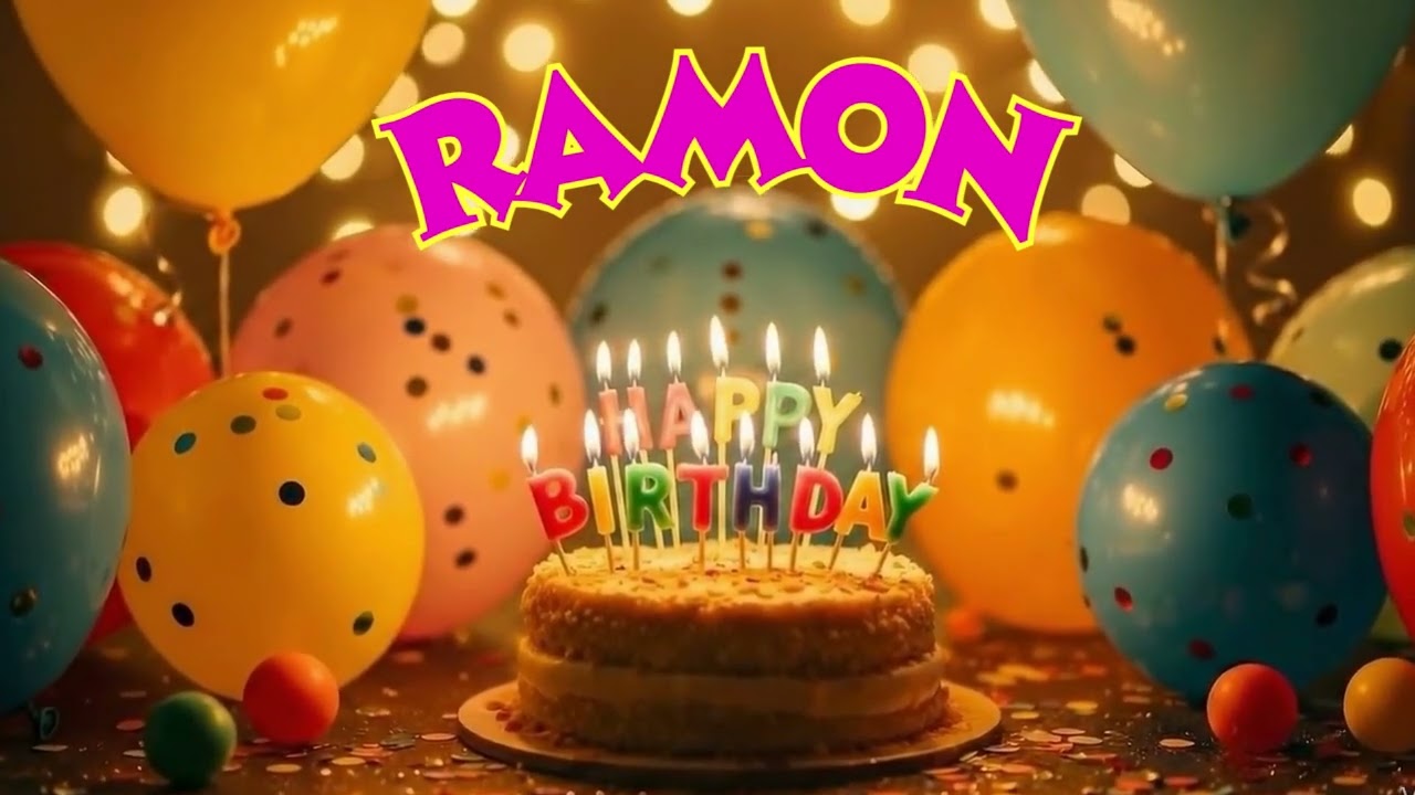 Ramon's Birthday Song | Happy Birthday To Ramon