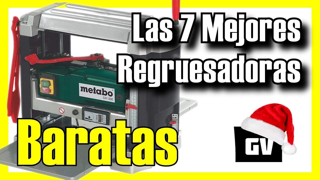 🔥🪵 Las 7 MEJORES Regruesadoras BARATAS de Amazon [2025]✅[Calidad/Precio] Eléctricas / Para Madera