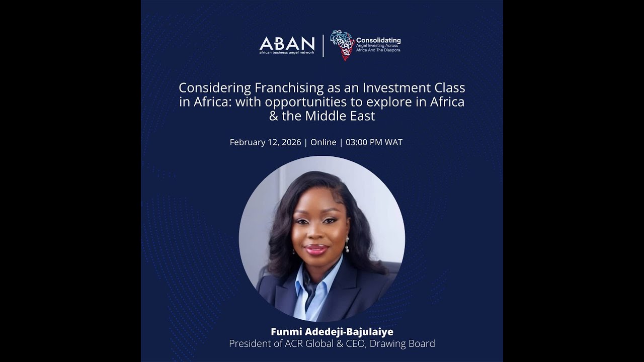 Masterclass with African Business Angels Network