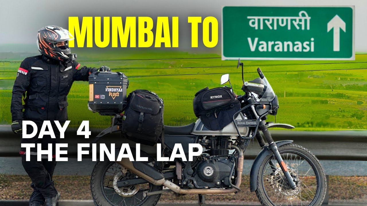 Mumbai to Varanasi by Bike – Day 4 | Maihar to Mehnajpur | भोजपुरी Travel Vlog | Vindhyaa Vlogs