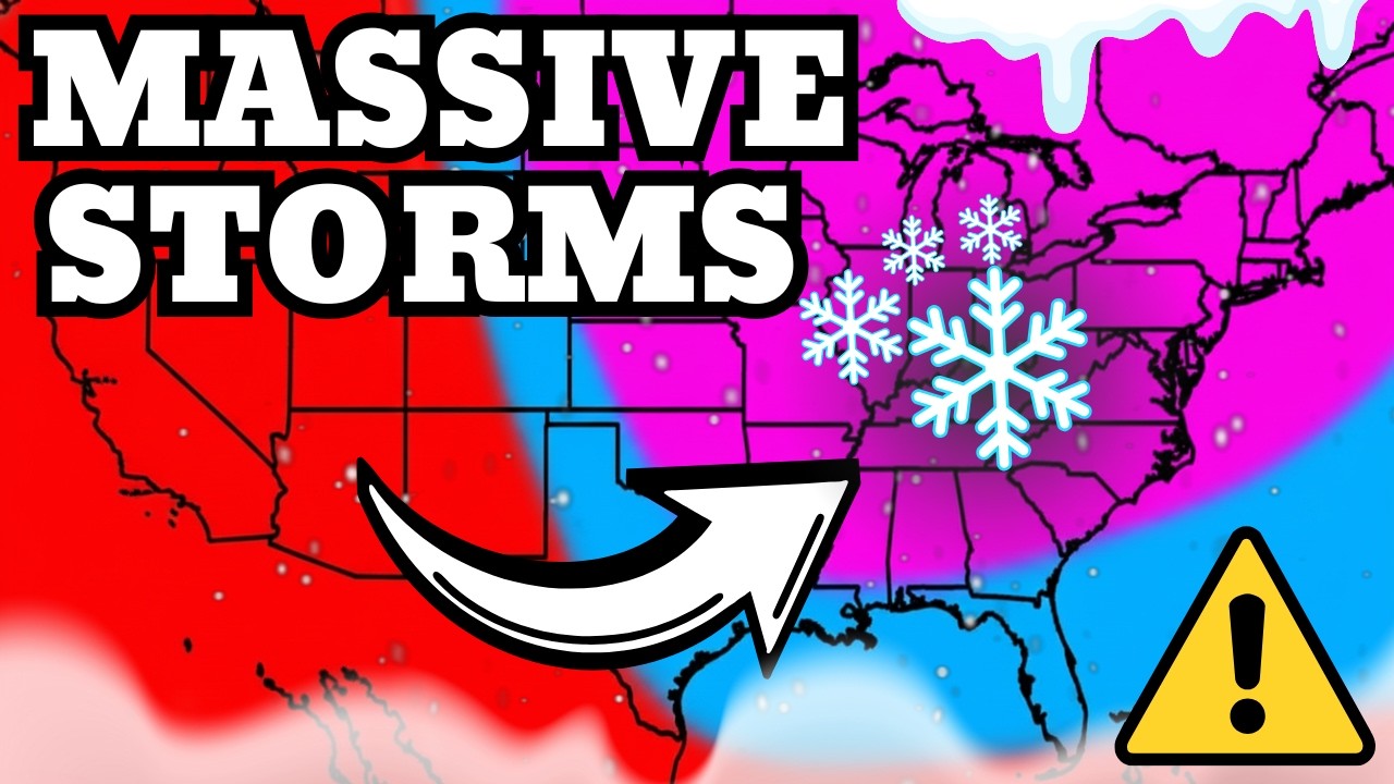 Two Winter Storms Are Coming In The Next 72 Hours...