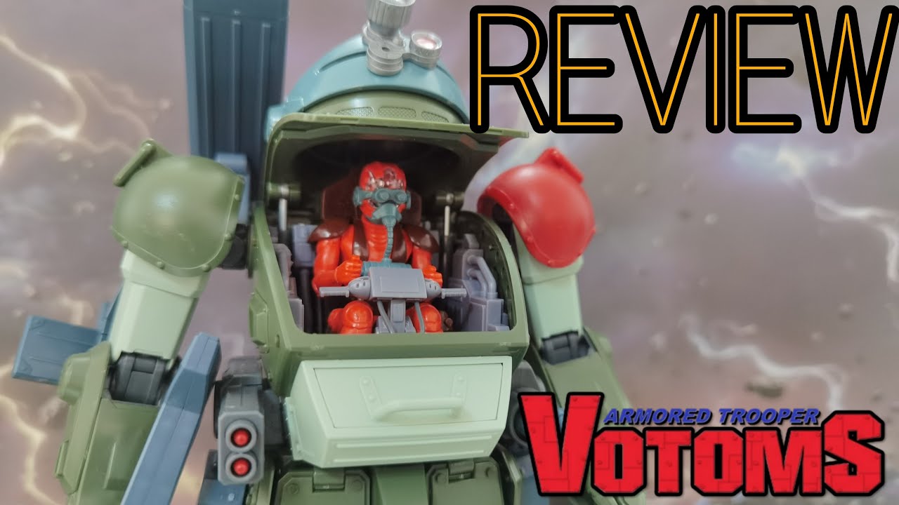 [REVIEW] VOTOMS SCOPEDOG Red Shoulder Custom 1/20 - Bandai Armored Trooper VOTOMS Model Kit REVIEW
