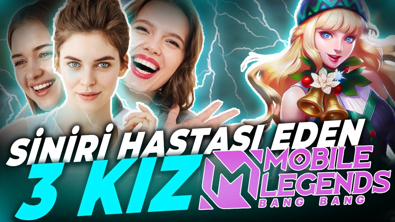 3 KIZLA AYNI OYUNA DÜŞTÜM | Mobile Legends Global Takım | Murano MLBB
