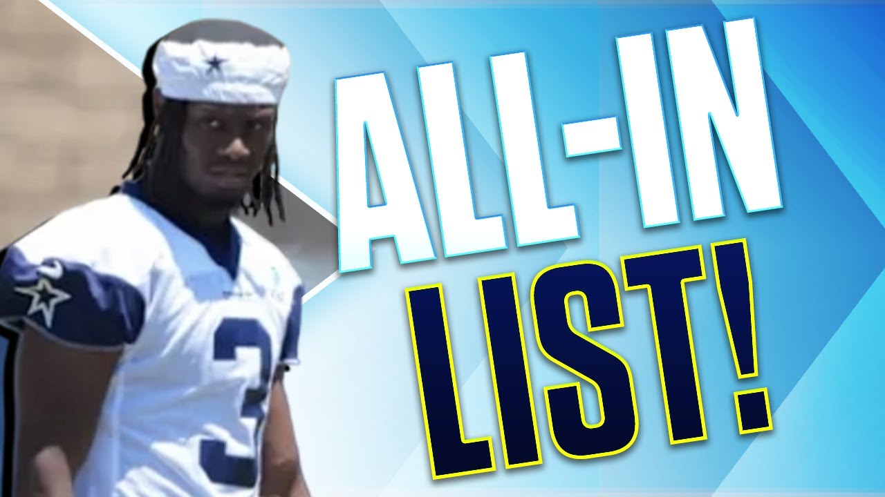 Jamey Eisenberg's All-In List! 12 Must-Draft Players for 2025! CMC, Pickens, & More! (FFT Express)
