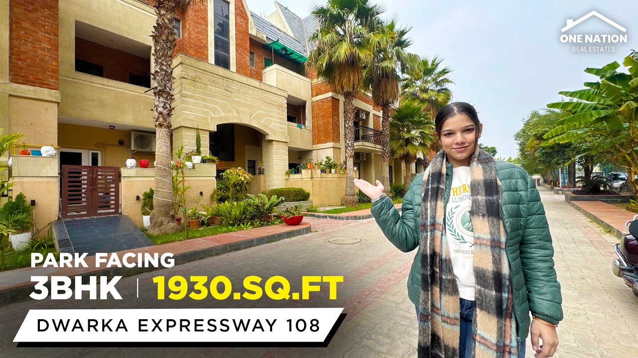 Park Facing Apartment in 2.6 cr Only in Dwarka Expressway 108|One Nation