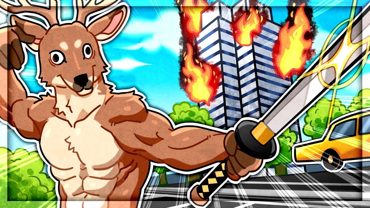 I Became A Totally Accurate Deer and This Happened in Deeeer Simulator