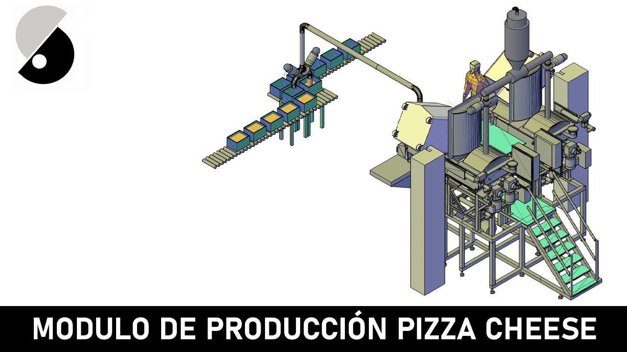 M&oacute;dulo de producci&oacute;n Pizza Cheese.
