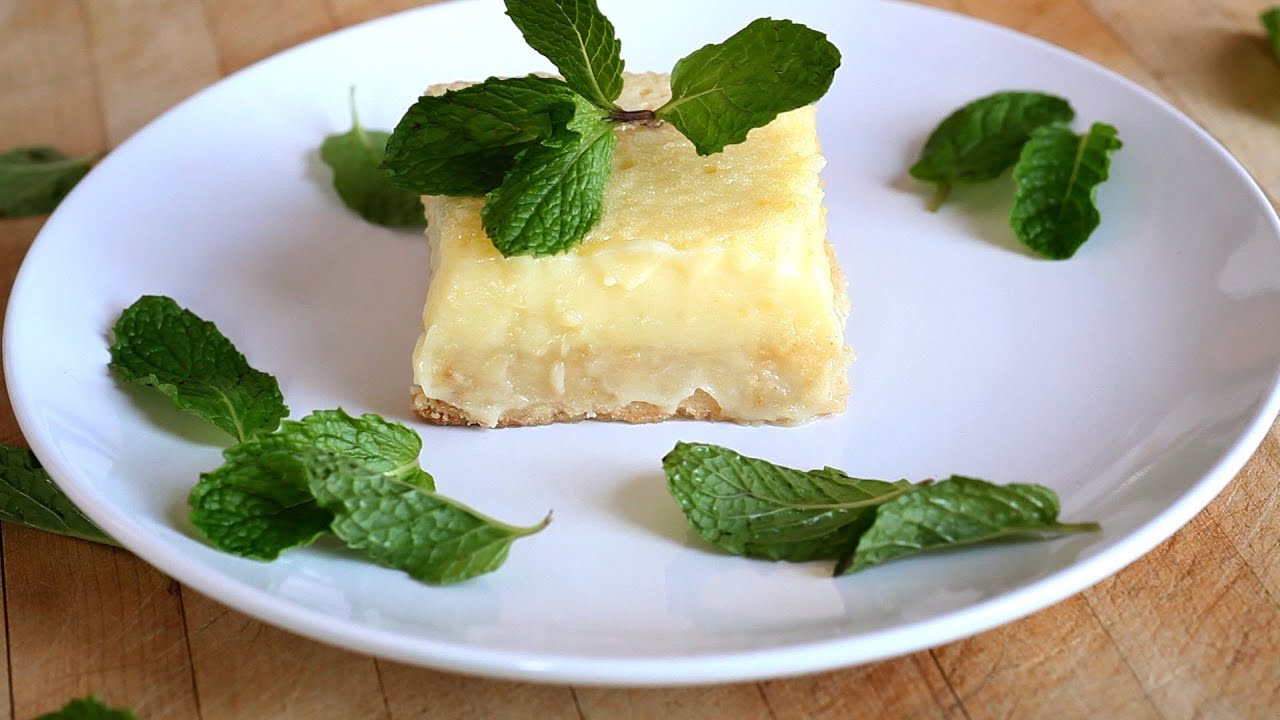 Rezept: Amerikanische Zitronenschnitten (Lemon Bars)