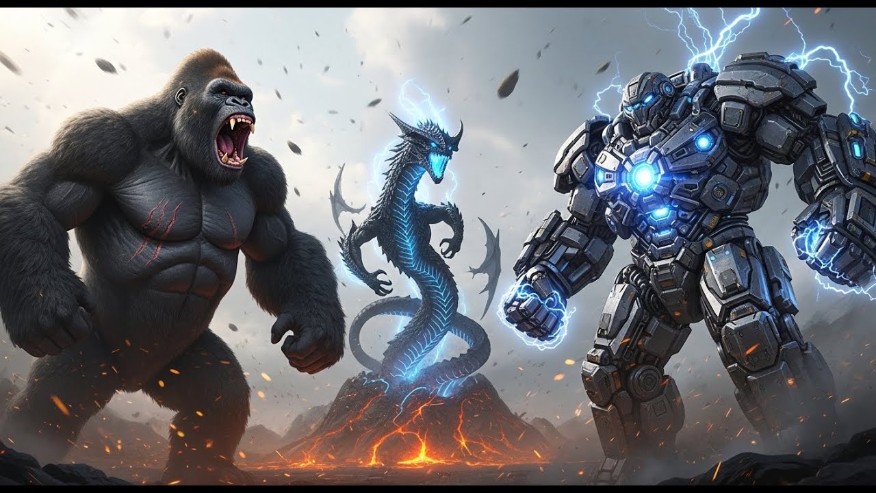 Chronos-Buster Time Travels: The Fateful Battle with Apex Kong & Kaiju Primeval