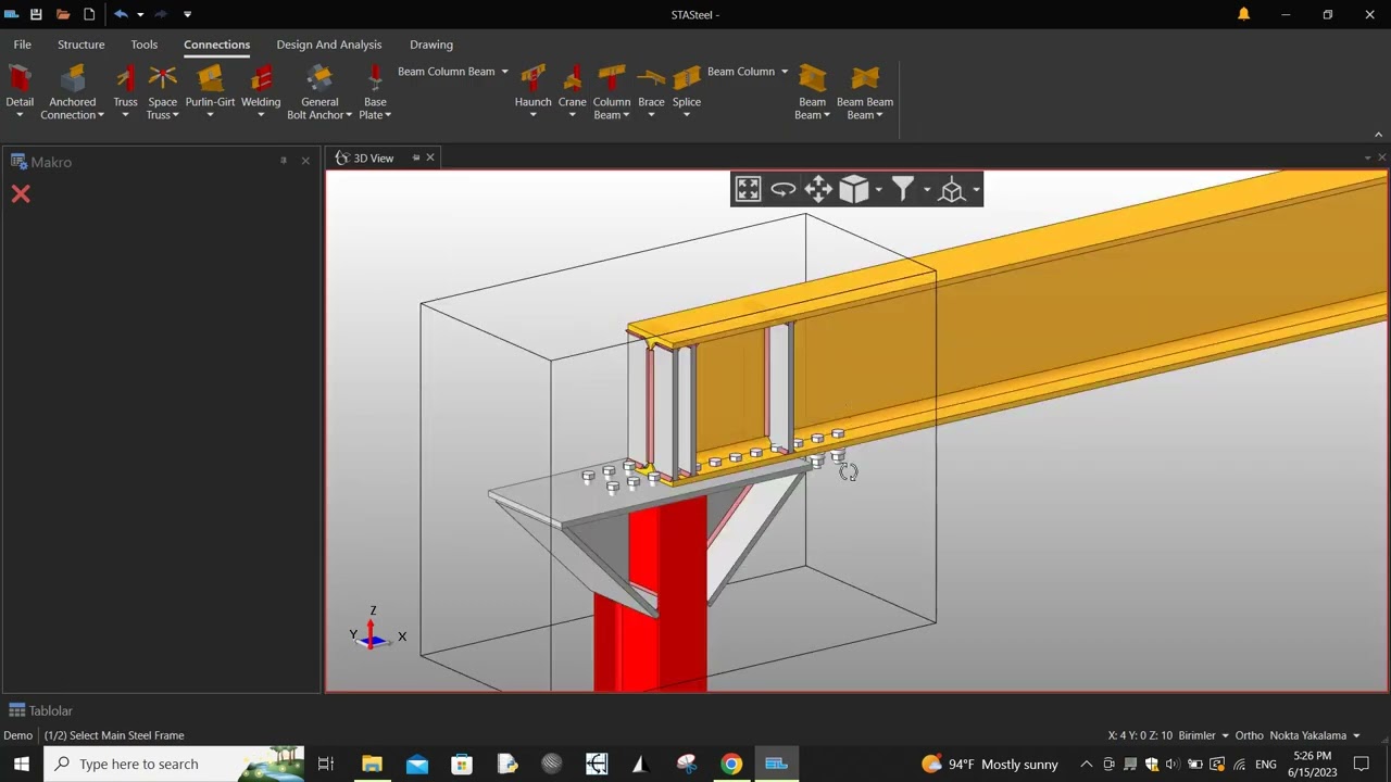 2 Stasteel Steel Beam Column Connection