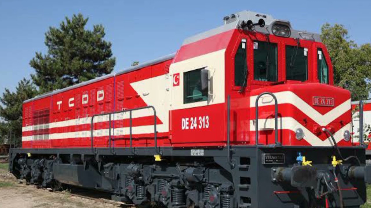 TCDD DE24000 lik efsane lokomotif sesi