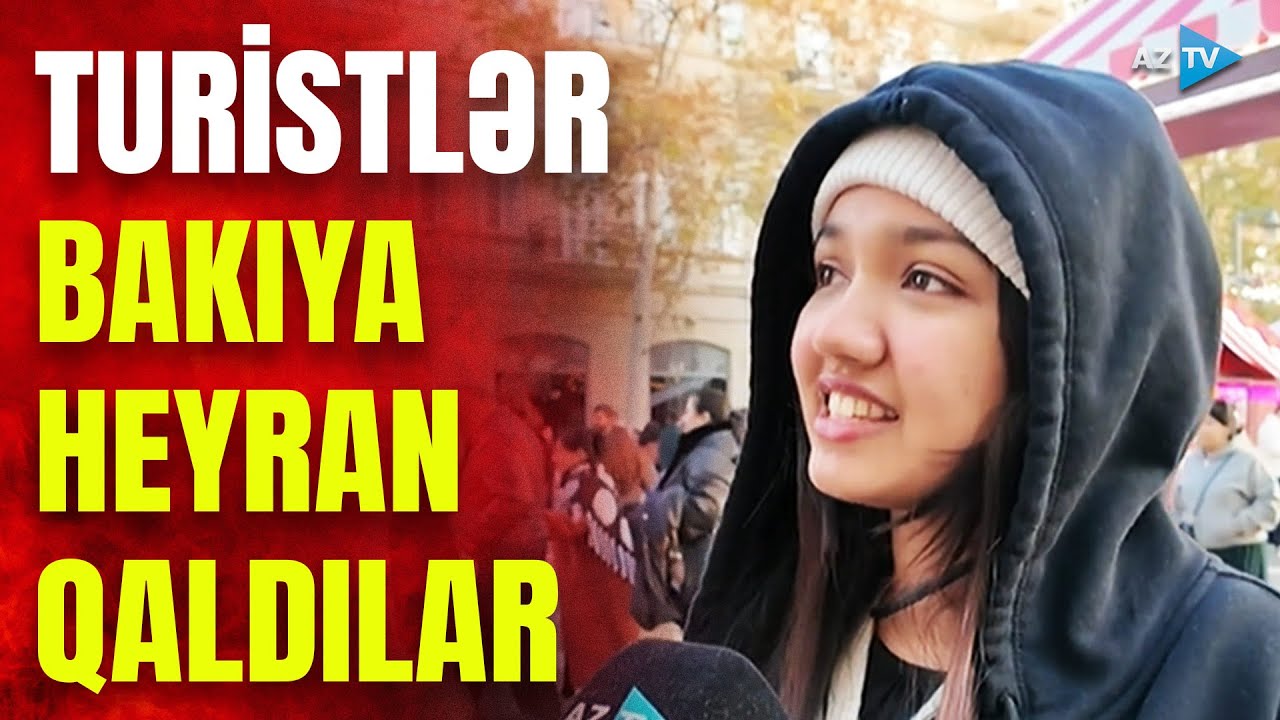 Bakı bayram öncəsi möhtəşəm bəzədildi: turistlər heyran qaldılar