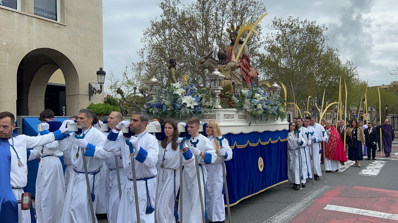 SEMANA SANTA LOGROÑO 2025 Domingo de Ramos  Logroño  13 de abril de 2025