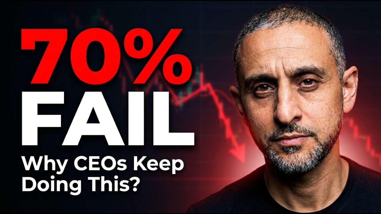 Why 70% of Mergers Fail — And CEOs Still Do Them