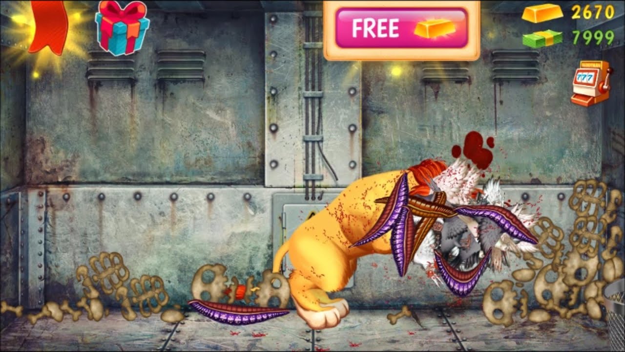 Kick The Buddy Extreme Combination - Buddy Versus Pigeons Leech and the Lion