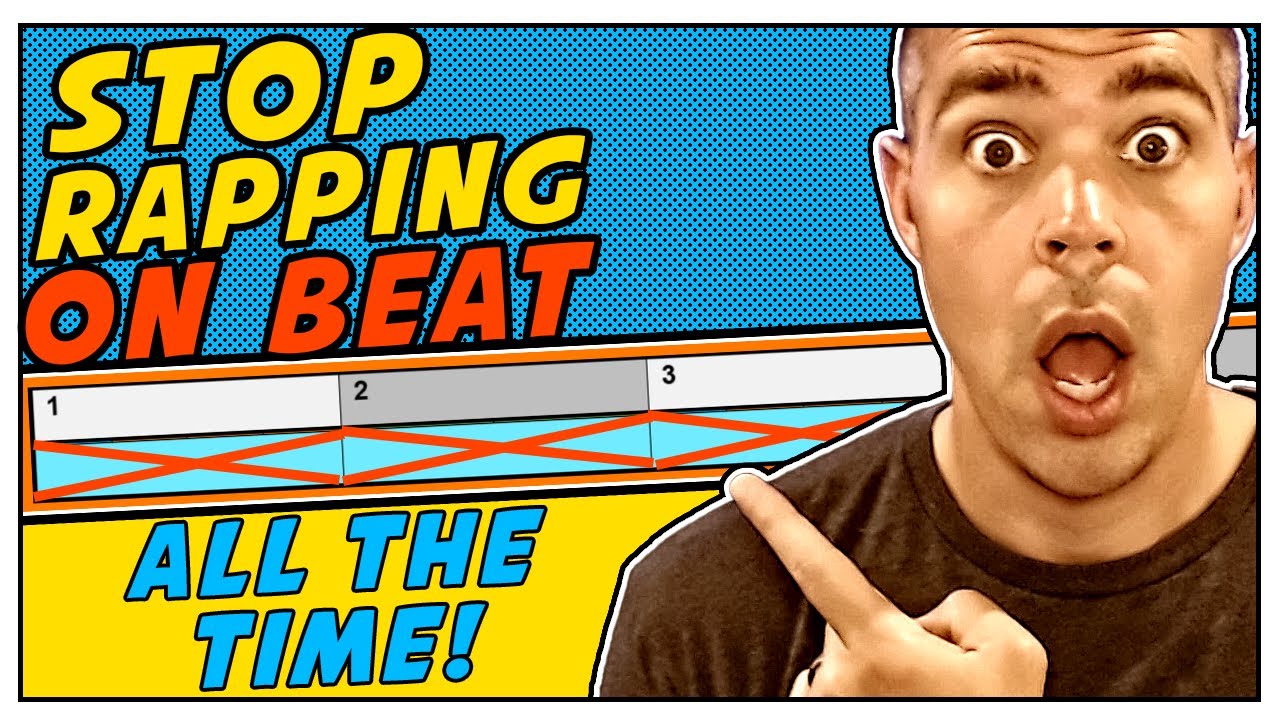 Stop Rapping On Beat ALL THE TIME! | Rap Flows To Use If You Want To Learn How To Rap Better