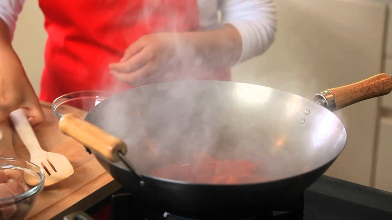 Wok gebruiken