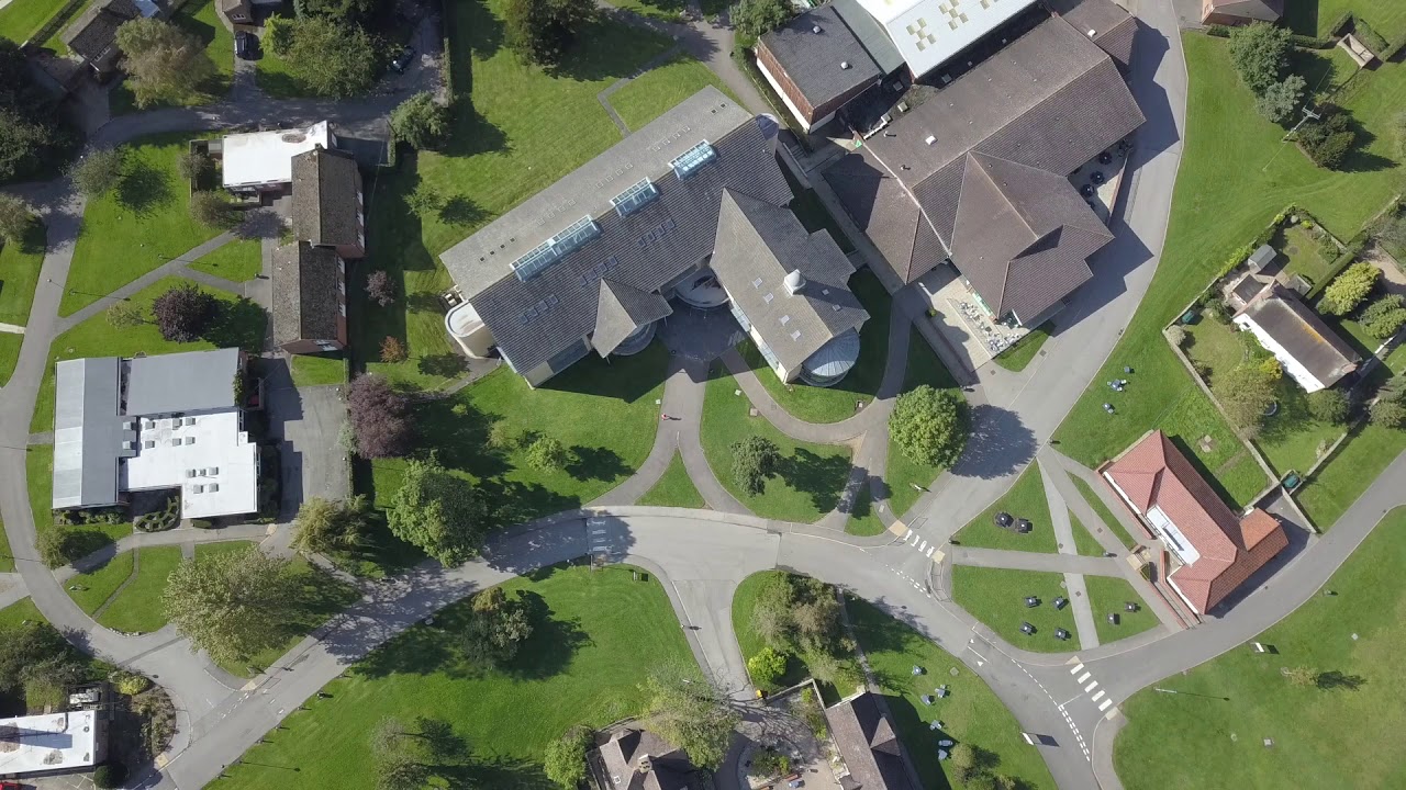Aerial View of Bishop Burton College and University Centre's Campus