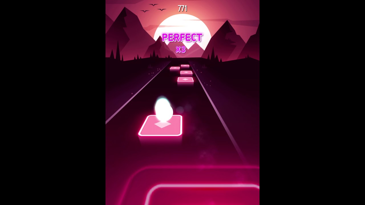 Tiles hop - Dance monkey - Game Over 😎