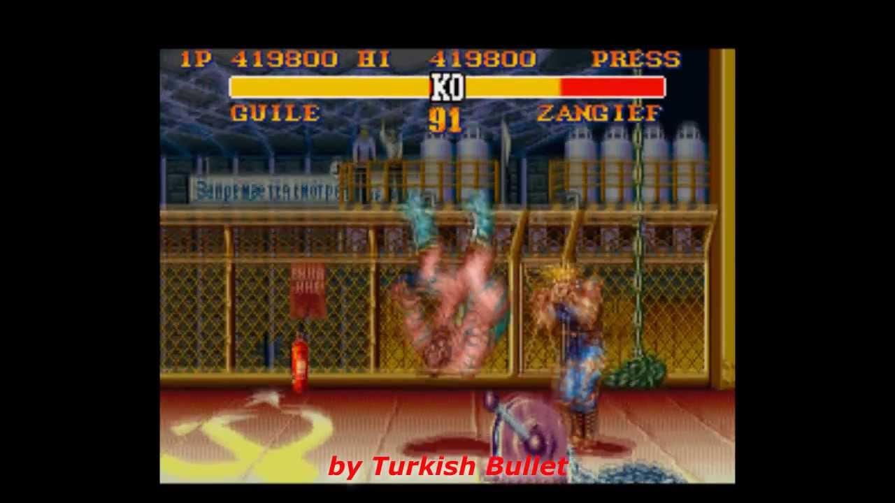 Street Fighter II Turbo: Hyper Fighting (World) (Super Nintendo) - (Longplay - Guile | Hardest)