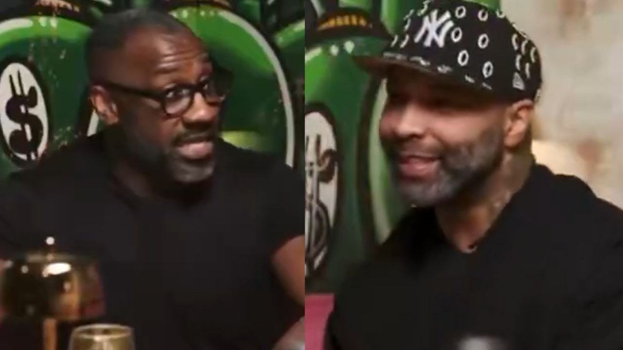 SHANNON SHARPE CONFRONTS JOE BUDDEN FOR CALLING HIM MESSY AFTER INTERVIEWING KATT WILLIAMS
