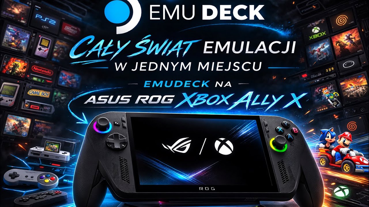 Windows - EmuDeck (EmulationStationDE) na Asus ROG Xbox Ally X 