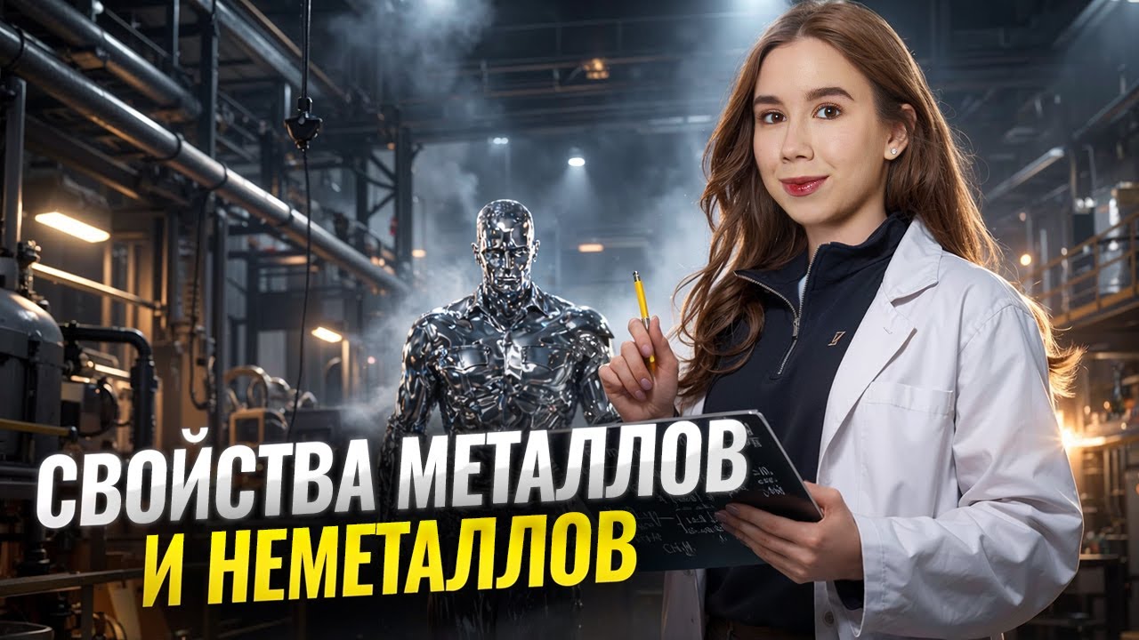 Свойства металлов и неметаллов | Неорганика с нуля