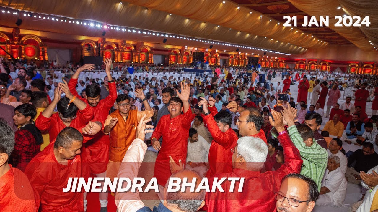 05 Jinendra Bhakti | Garbh Kalyanak Day | 21 Jan 2024 | Songadh Pratishtha