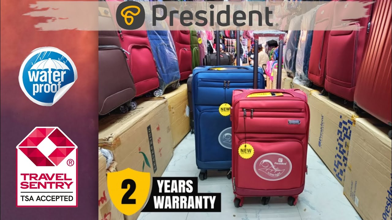 President Luggage Review & Price in Bd | Best Luggage for International Travel 2024