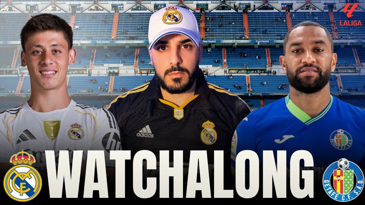 REAL MADRID vs GETAFE LIVE 🔥 | La Liga Watchalong | Full Match Reaction