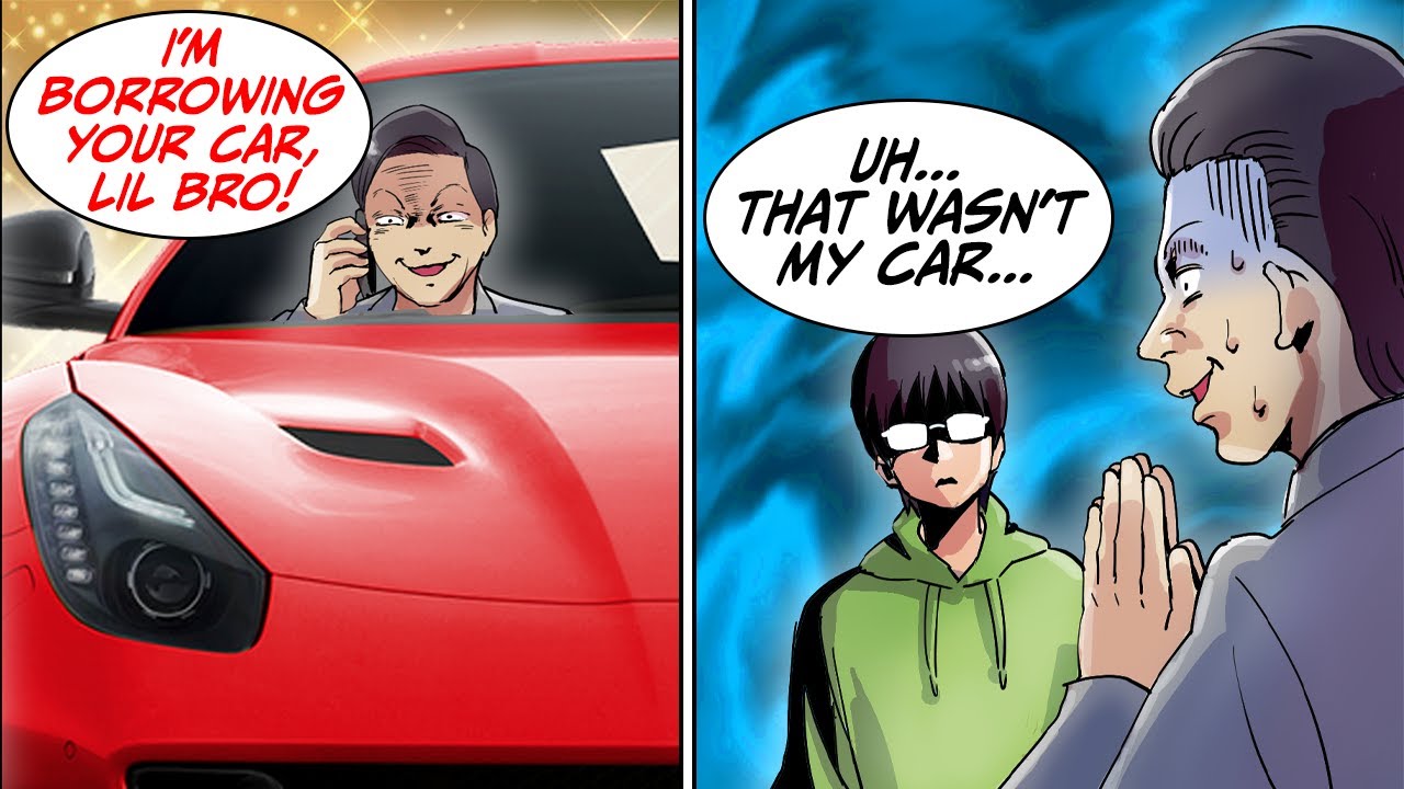 My annoying older brother thought he was borrowing my car but... [Manga Dub]