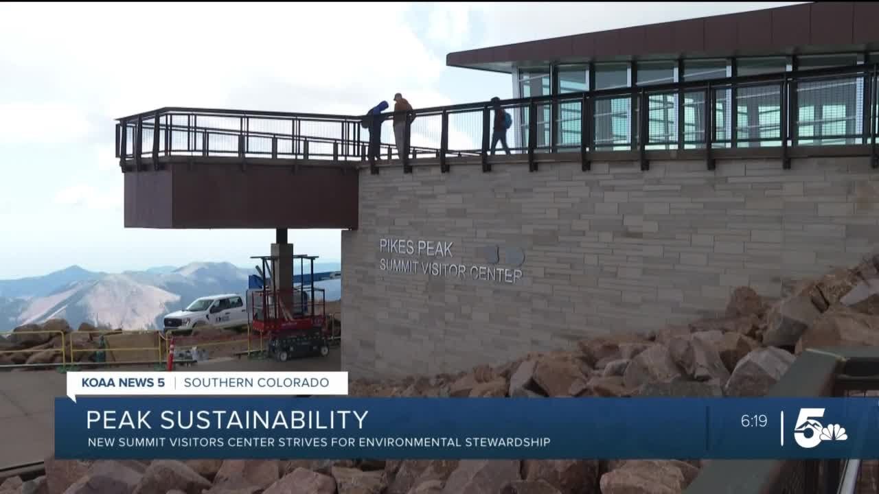 New Pikes Peak Summit House designed with sustainability in mind