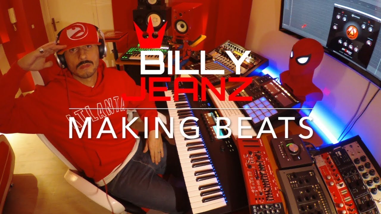 BILLY JEANZ Making a Trap Beat with Maschine Mk3