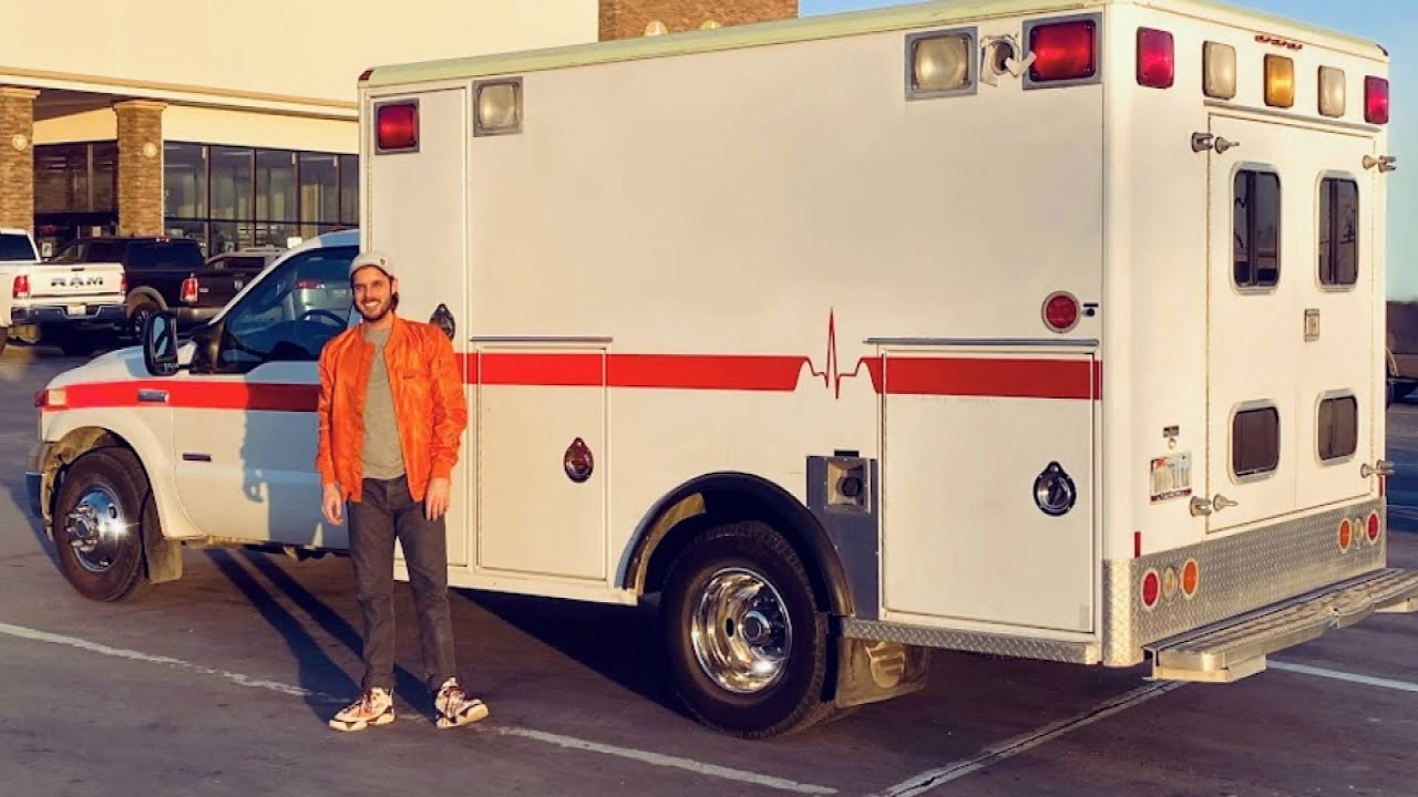 Man in Tears After Mobile Home Ambulance Is Stolen