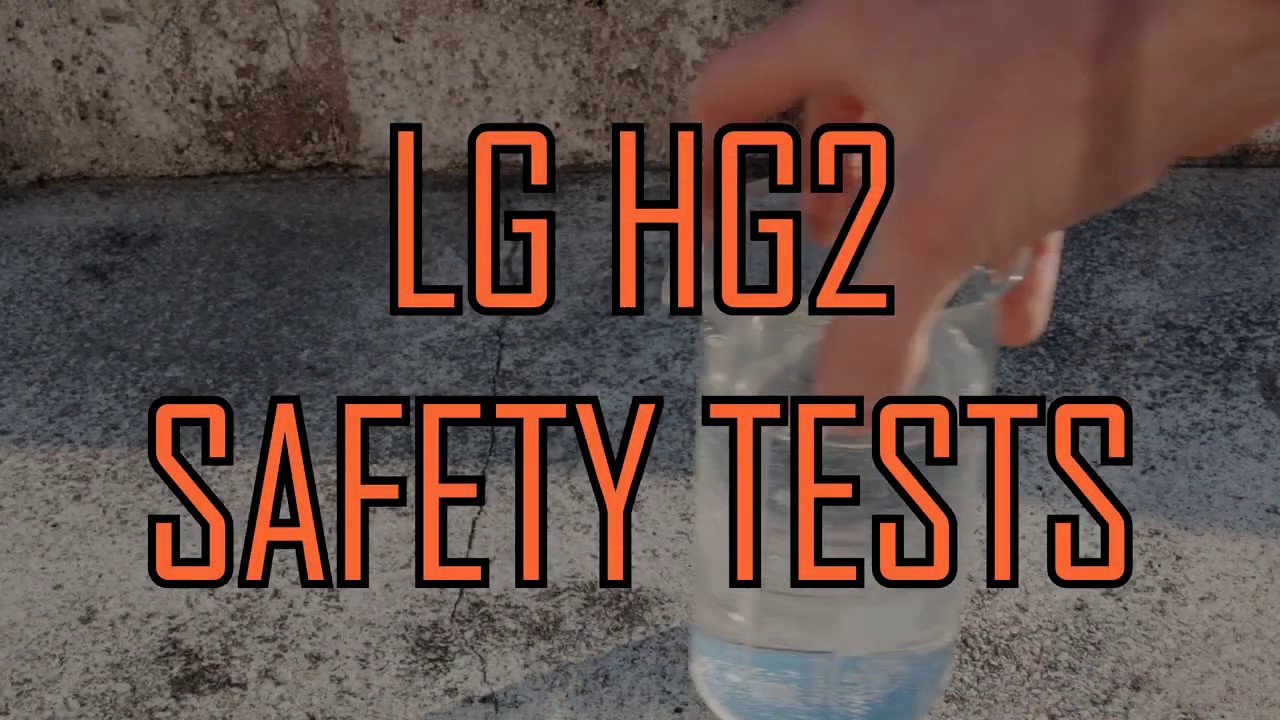 LG HG2 18650 battery safety tests (overcharge, short, salt water)