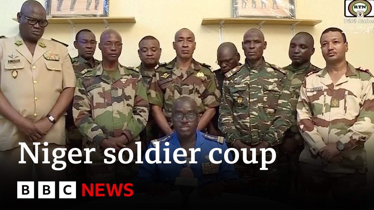 Niger soldiers declare coup on national TV &ndash; BBC News
