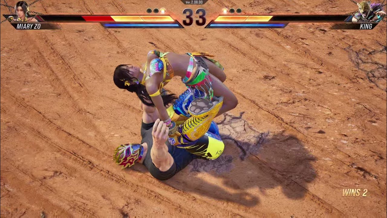 ミアリズvsキング　鉄拳8　リョナ　Tekken8　#TEKKEN8　Ryona