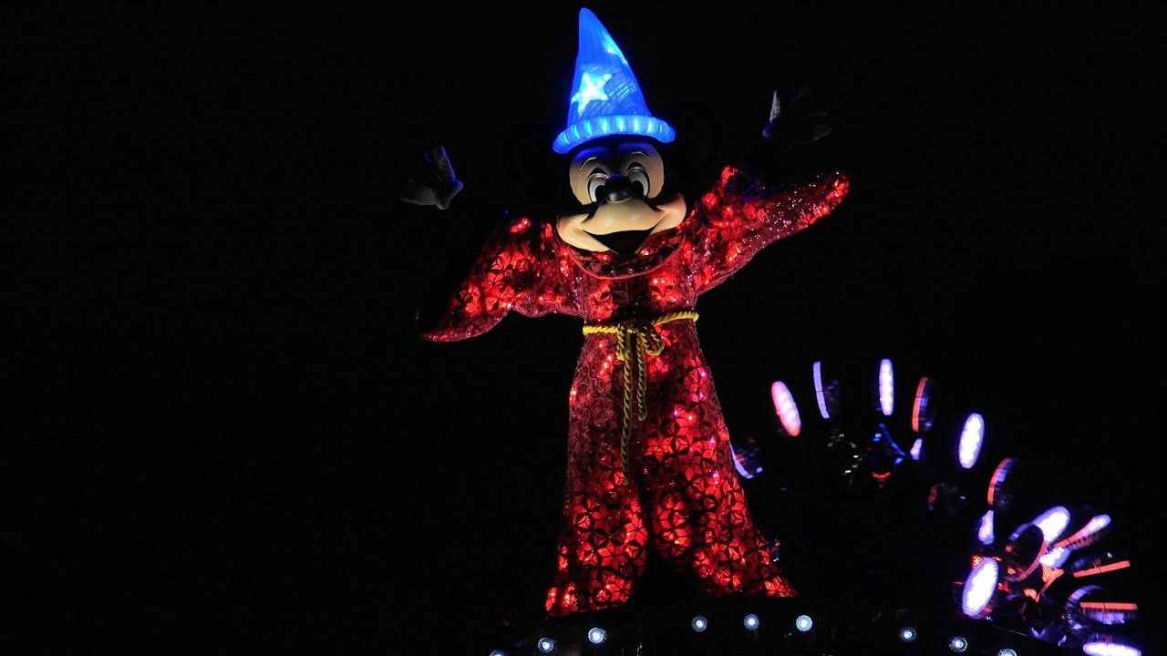 4K Paint the Night Parade 2015 DISNEYLAND 60th Diamond Celebration