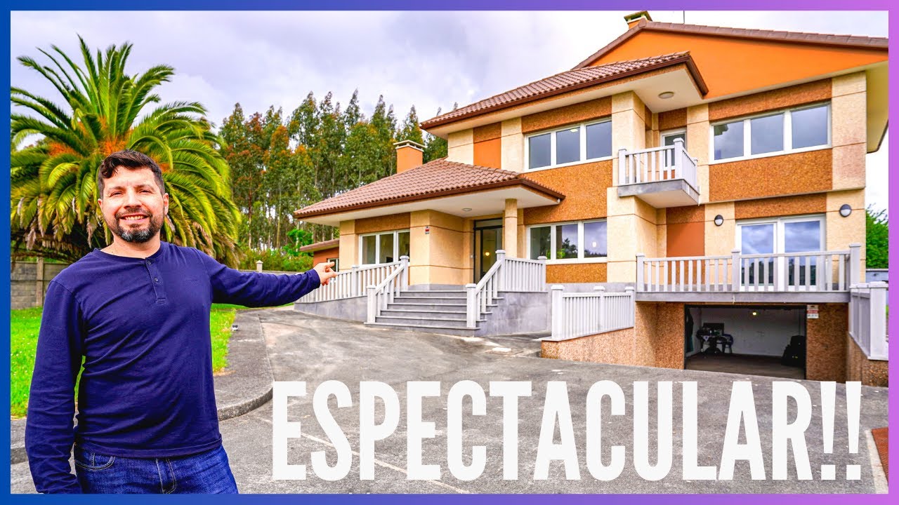 💥VENDIDA💥Vivienda de ensueño con 546 m2 y terreno cerrado de 4.622 m2 en Bertoa-Carballo(A Coruña)