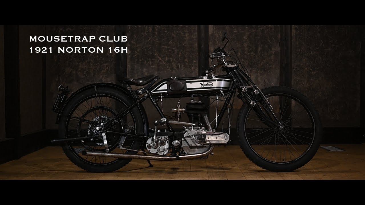 Norton 16H 1921 -Mousetrap club-