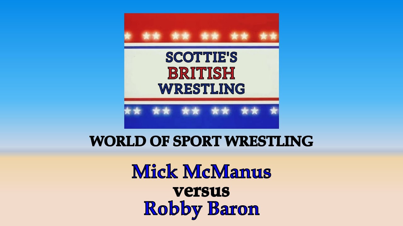 Mick McManus vs Robby Baron (WORLD OF SPORT BRITISH WRESTLING)