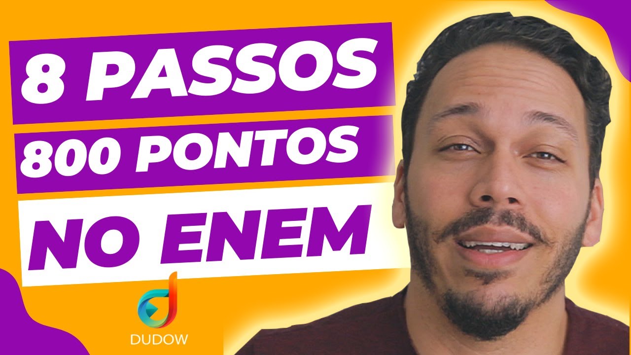 Como estudar para o ENEM e fazer 800 pontos | 8 passos