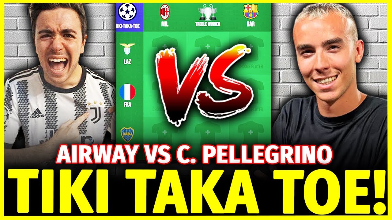 AIRWAY vs CLAUDIO PELLEGRINO: TIKI TAKA TOE CHALLENGE (Semifinals) - SICKWOLF