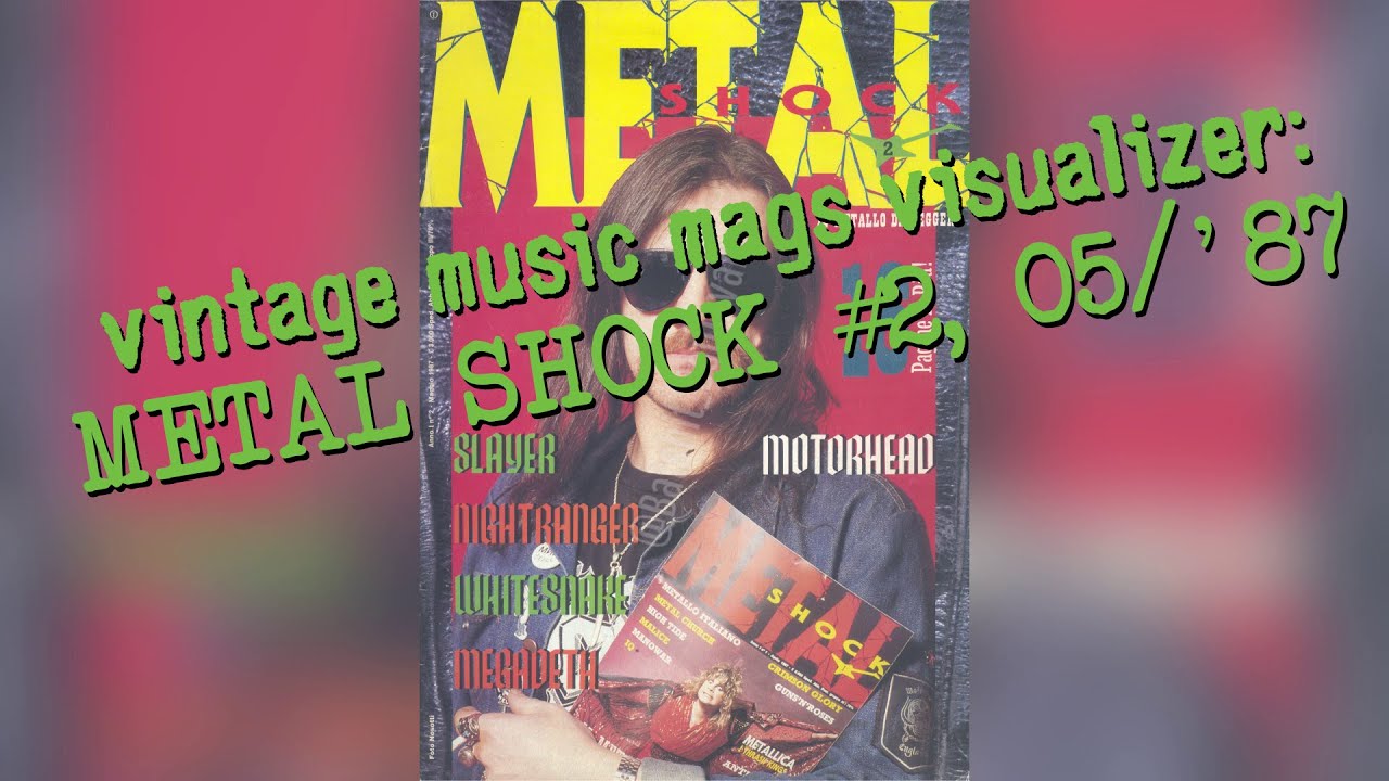 Vintage magazine visualizer: METAL SHOCK #2, 05/1987